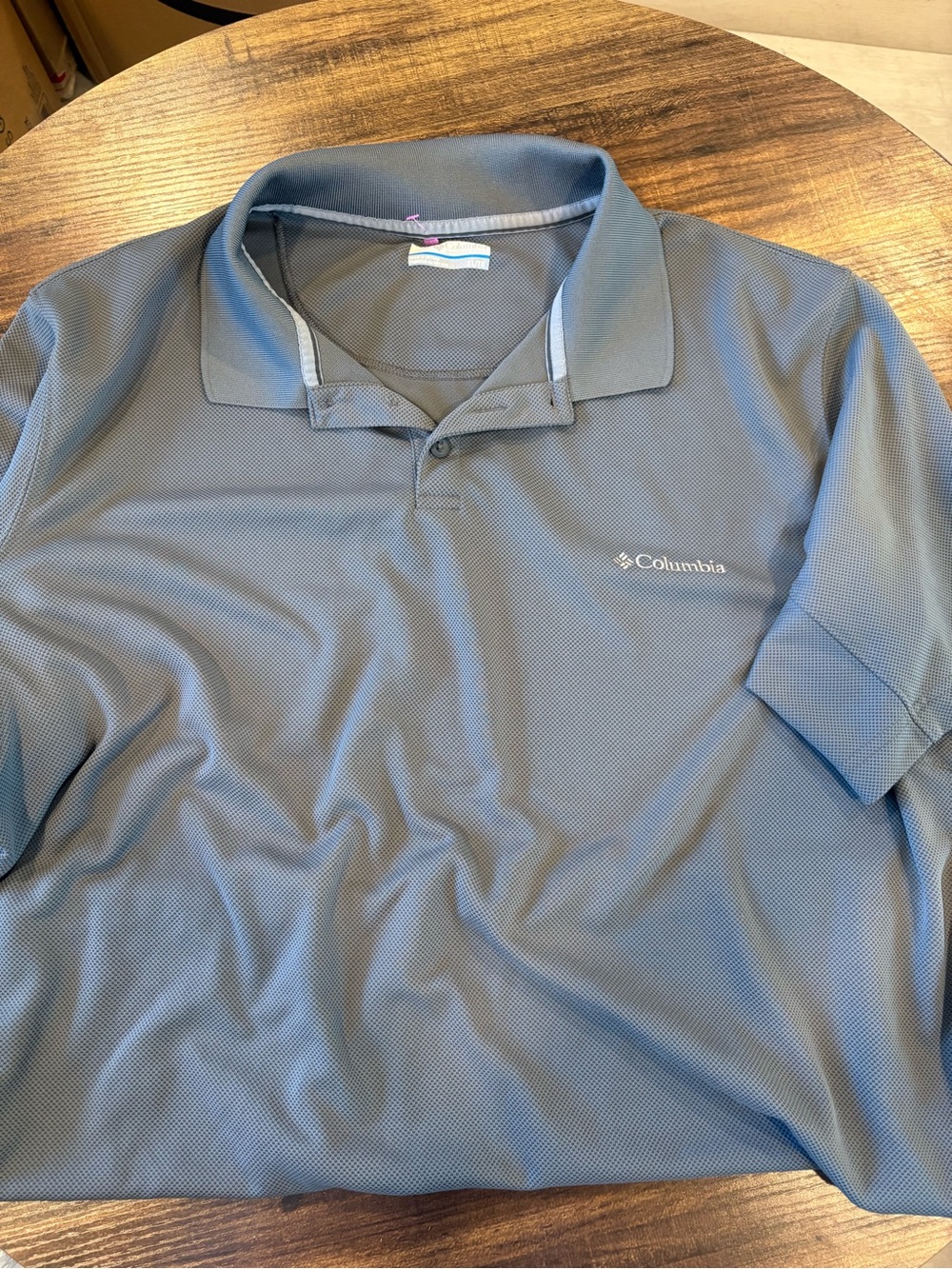 Columbia Men's Slate Gray Performance Polo